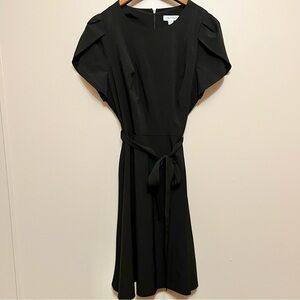 Calvin Klein Black Midi Dress
